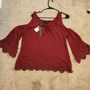 Cold Shoulder Top